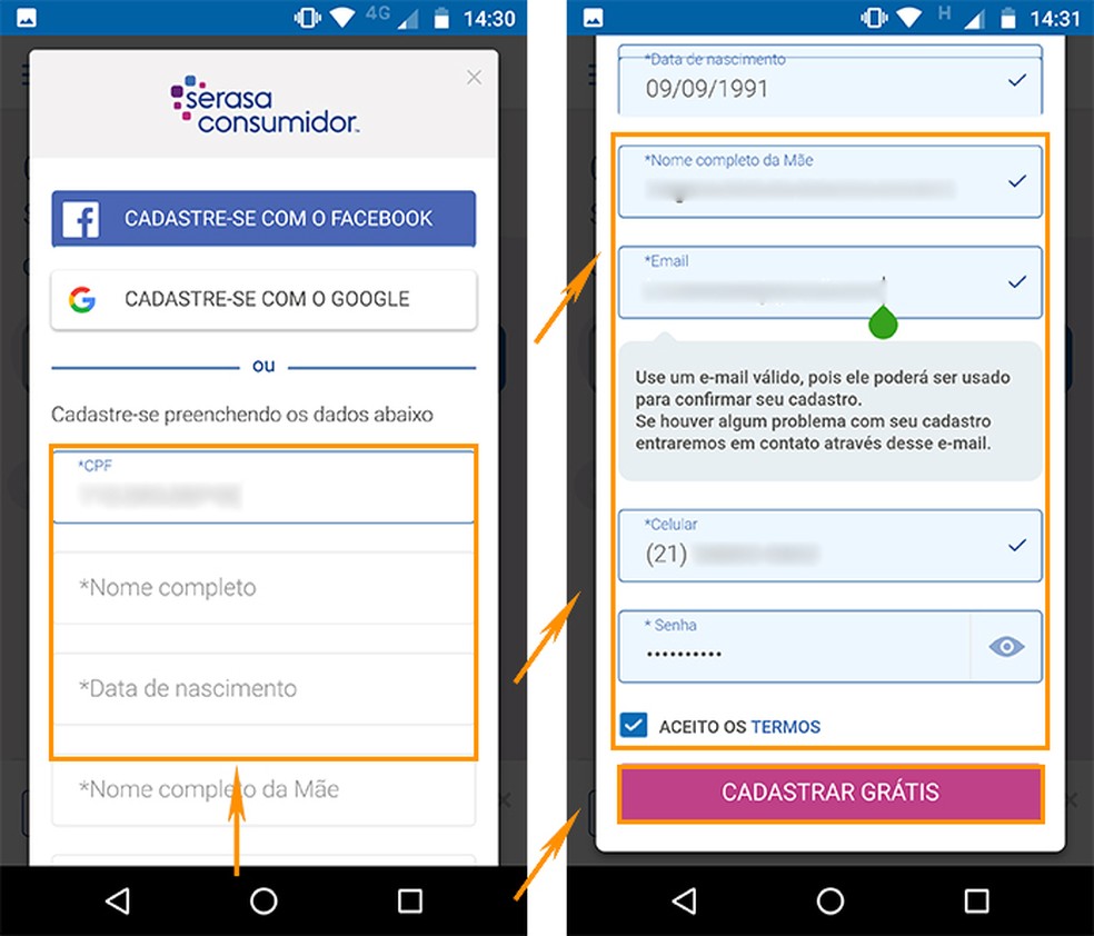 serasa02 Como consultar CPF no Serasa; app grátis funciona no celular