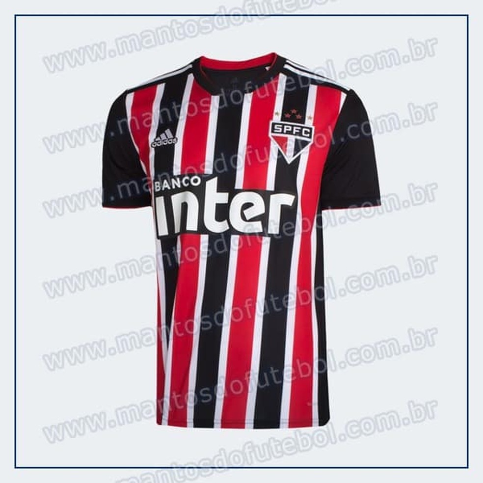 Camisa do São Paulo - Uniforme 2 (Foto: Reprodução)