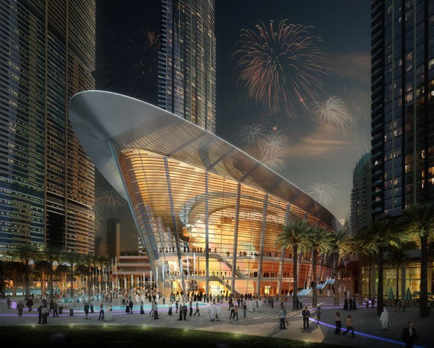 Dubai Opera é projeto de Janus Rostok, do WS Atkins & Partners Overseas (Foto: Divulgação)