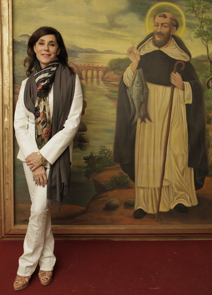 Christiane Torloni exibe sua elegância; ela interpreta a grande mulher Iolanda (Foto: Inácio Moraes/ Gshow)