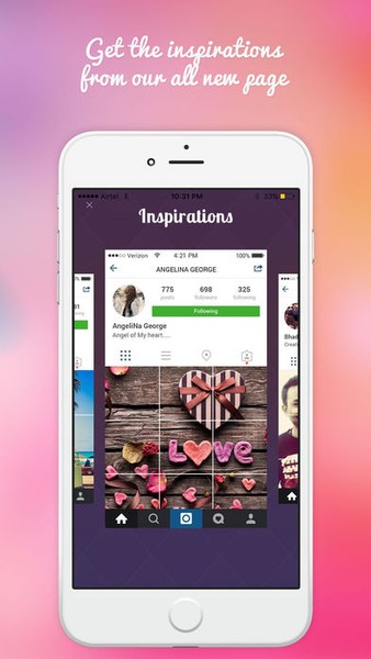 instagrid helps manage instagram campaign