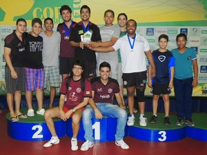 ASTM conquista troféu eficiência na Copa Brasil de Tênis de Mesa (Foto: Divulgação / CBTM)