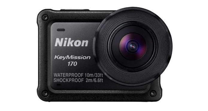 Nikon KeyMission 170 faz vídeos em 4K e tem design à prova dágua (Foto: Divulgação/Nikon)