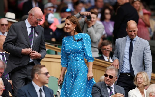 Kate Middleton repete vestido de R$ 9,7 mil para torneio de Wimbledon
