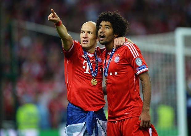 Zagueiro do Bayern de Munique, Dante defende o título da Champions em 2013 (Foto: Getty Images)