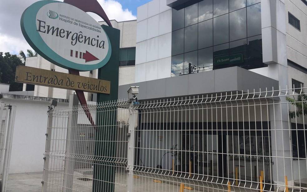 João de Deus deve ficar internado no Hospital Neurológico de Goiânia, Goiás — Foto: Sílvio Túlio/ G1