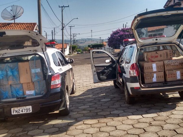Flagrante aconteceu após um mês de investigação (Foto: Divulgação/ Polícia Civil Itaí)