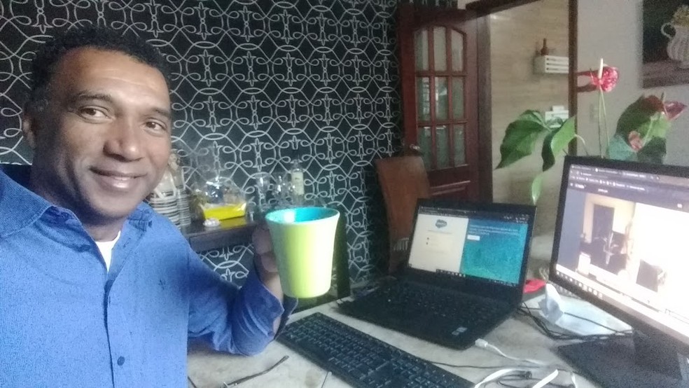 Renato é apaixonado pelo seu trabalho e continua se dedicando ao máximo — Foto: Arquivo Pessoal