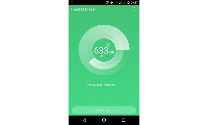 Trash Manager calculando espaço a ser liberado no Android (Foto: Reprodução/Raquel Freire)