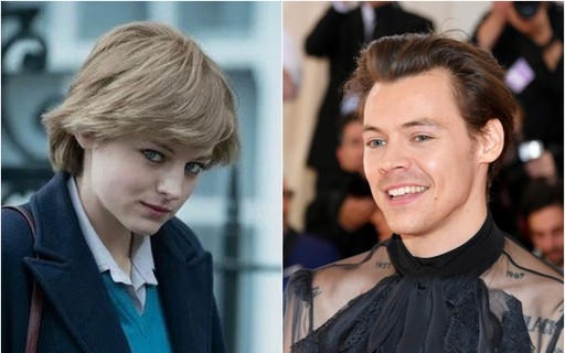 Atriz que faz Princesa Diana em série revela que Harry ...
