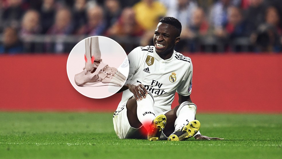 carrossel lesão vinicius jr  — Foto: Infoesporte