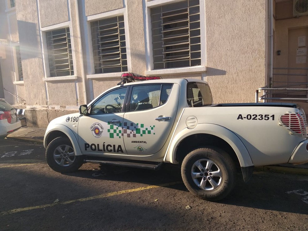 Polícia Ambiental prendeu suspeito de tentativa de roubo em Presidente Prudente — Foto: Polícia Ambiental 