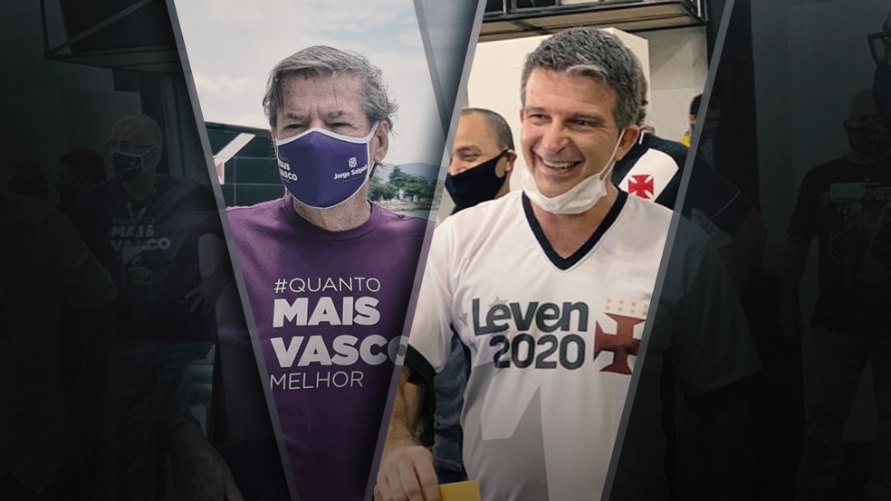 Jorge Salgado e Leven Siano � Foto: ge