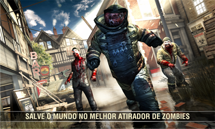 Dead Trigger 2 coloca o usu?rio em uma guerra sangrenta contra zumbis (Foto: Divulga??o/Windows Phone Store)