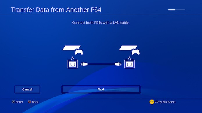 Conecte o mesmo cabo de rede nos dois consoles (Foto: Divulgação/Sony)