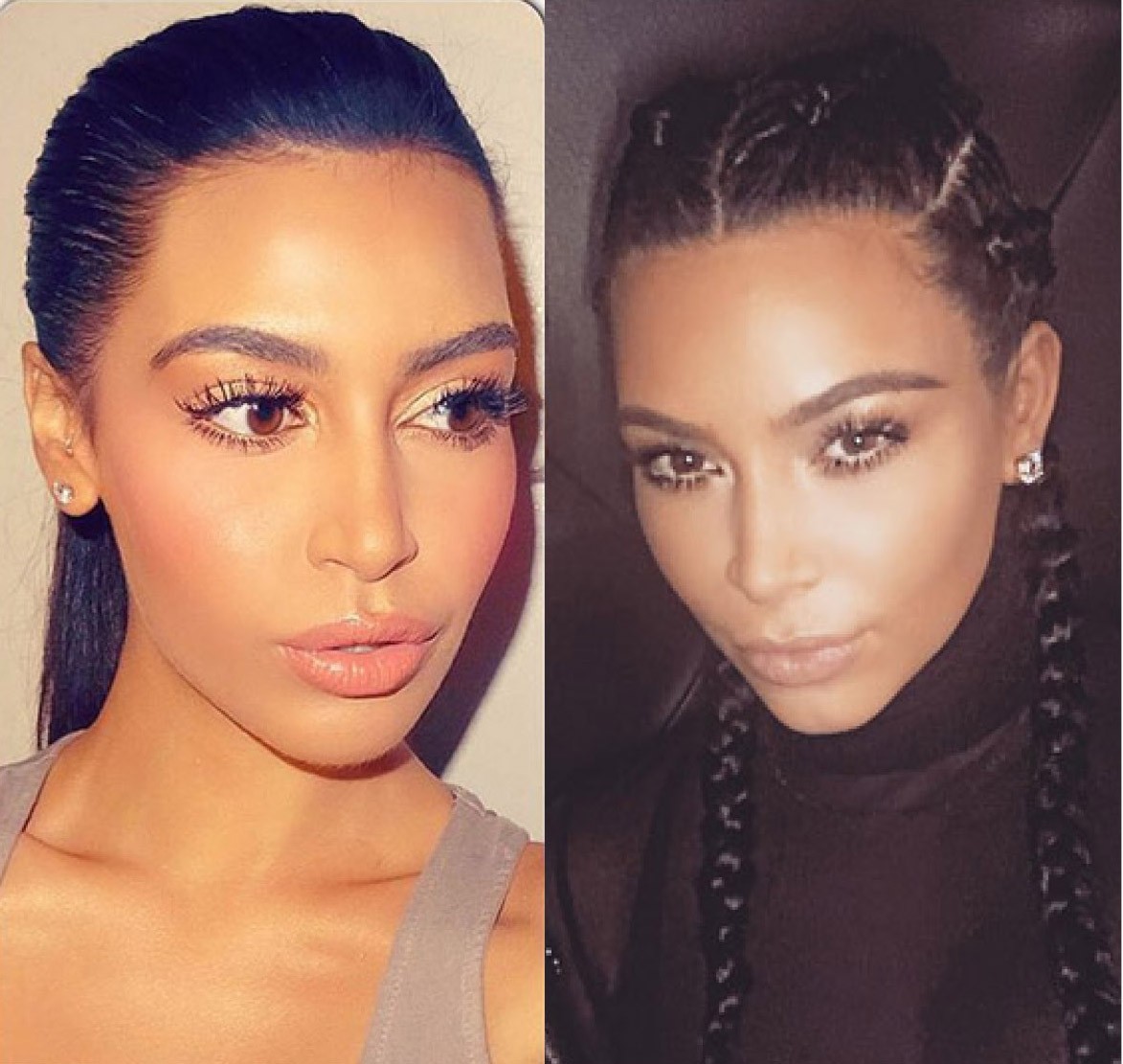 Sonia Ali e Kim Kardashian (Foto: Instagram)