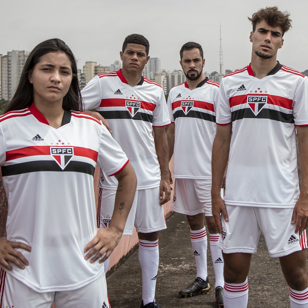 Nova camisa do São Paulo — Foto: Thiago Mancini