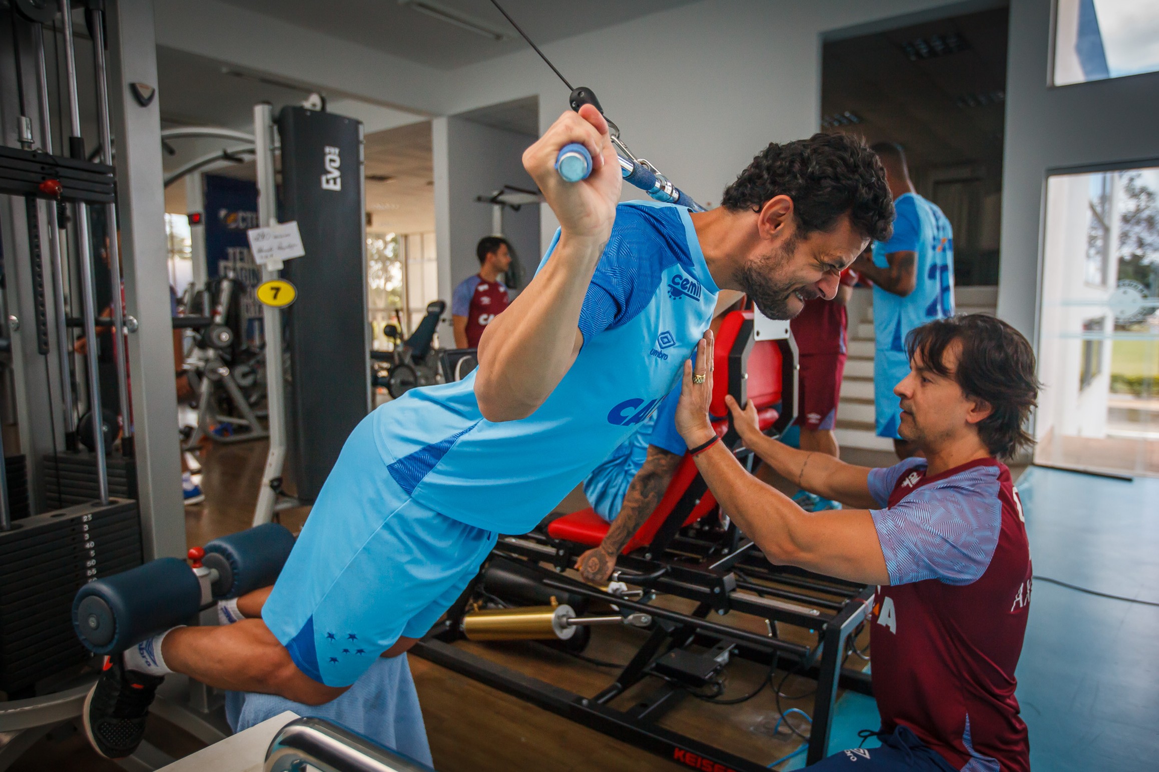 Médico atualiza situação de trio ofensivo do Cruzeiro e destaca força de Fred