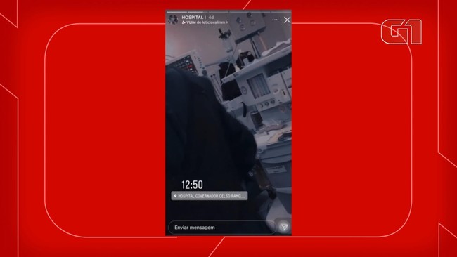 Adolescente registrou em vídeo procedimentos realizados em hospital de SC