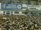 Grêmio é recebido
por multidão no
Estádio Olímpico (Reprodução)