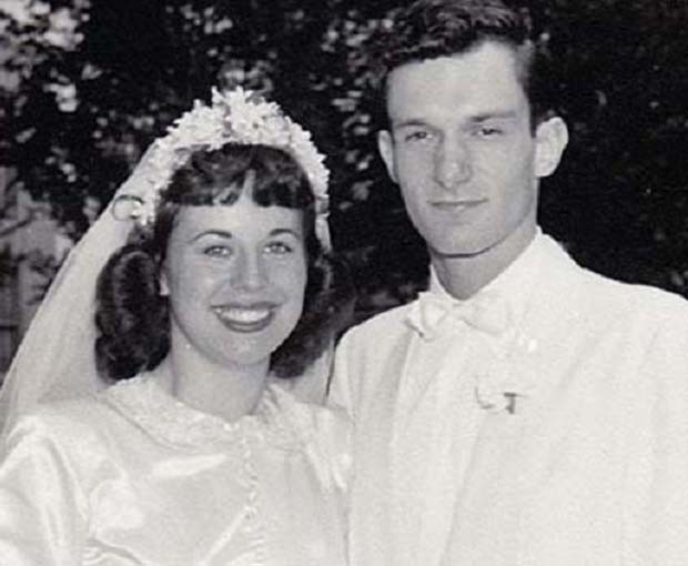 Hugh Hefner foi casado de 1949 a 1959 com Mildred Williams (Foto: Divulgação)