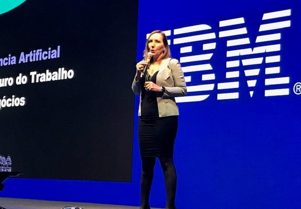Martha Gabriel, autora e pensadora digital durante o IBM Think Summit Brasil em São Paulo (Foto: Divulgação)