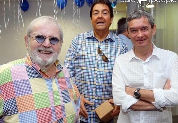Jô Soares, Serginho Groisman e Faustão (Foto: Reprodução/Instagram)