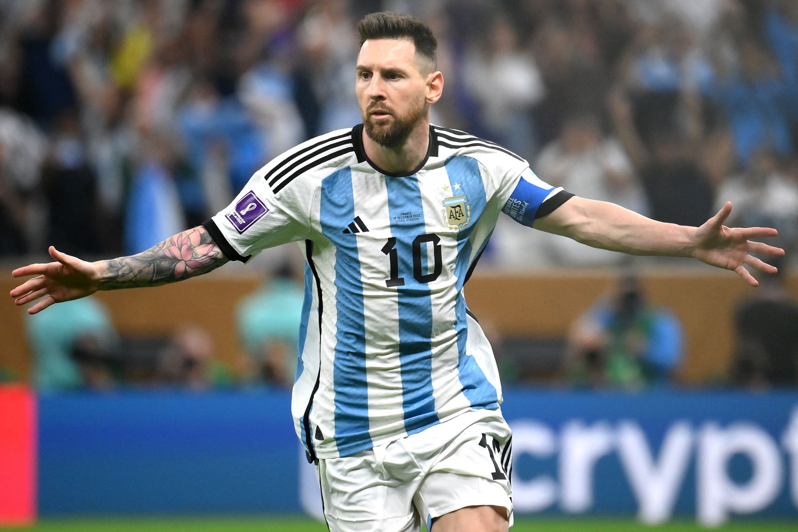Messi, histórico — Foto: AFP