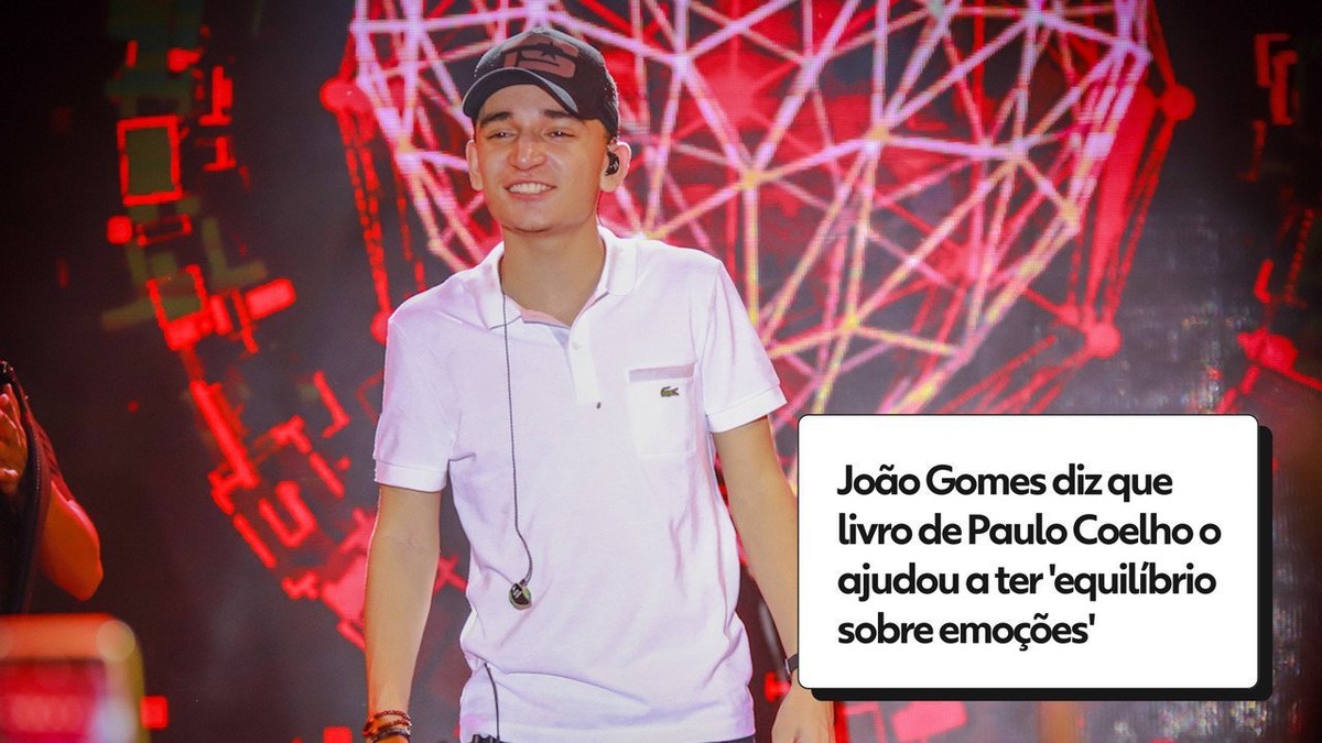 João Gomes busca força em livro de Paulo Coelho e papos com Fagner para manter ‘cabeça no lugar’ |  Música