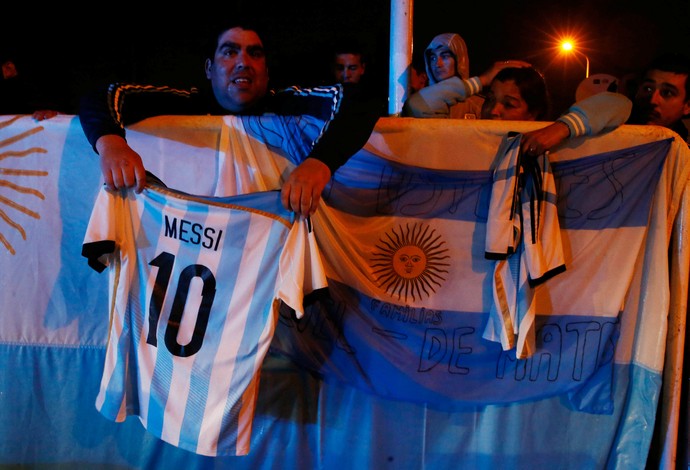 Argentina chegada Buenos Aires (Foto: Reuters)