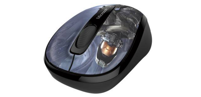 Mouse Wireless Microsoft 3500 Edição Limitada: Halo Master Chief (Foto: Divulgação/Microsoft )