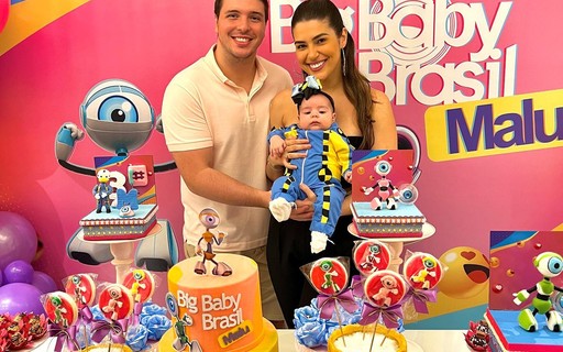 Vivian Amorim fantasia a filha de dummy para mesversário com tema do BBB
