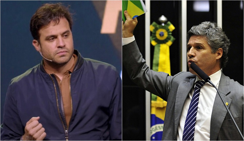 Pablo Marçal (PROS) e Paulo Teixeira (PT) que travam disputa judicial no TSE para assumir mandato de deputado federal por SP em 2023. — Foto: Montagem/Divulgação 