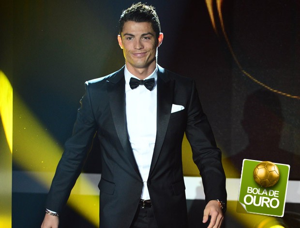 Cristiano Ronaldo selo Bola de ouro (Foto: AFP)