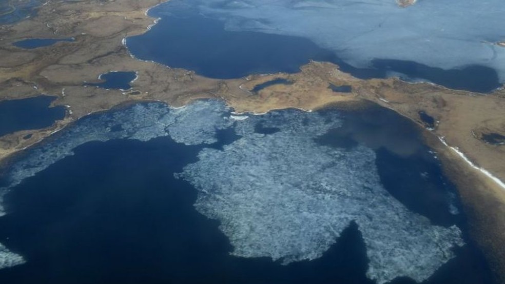 O Ártico é uma das partes do mundo mais vulneráveis às mudanças climáticas — Foto: Getty Images via BBC