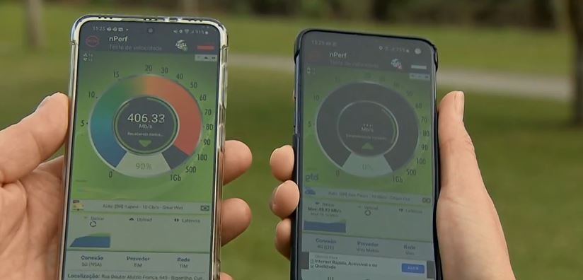 Sinal 5G está em fase de testes em Curitiba