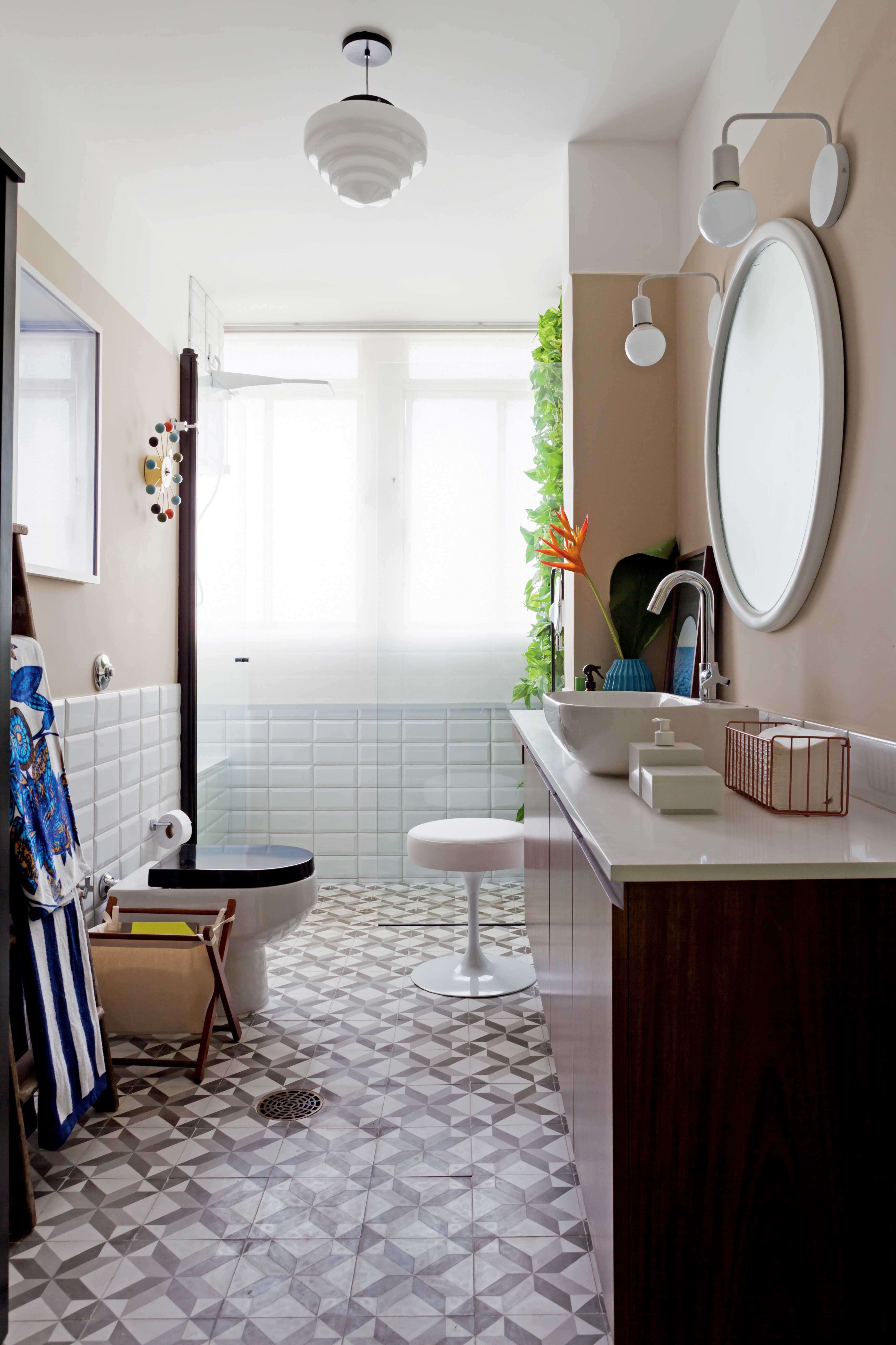 4 ideias do 'Decora' para deixar a decoração do banheiro impecável (Foto: Lufe Gomes e André Klotz)