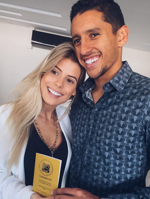 Marquinhos casamento com Carol Rabino (Foto: Reprodução / Instagram)