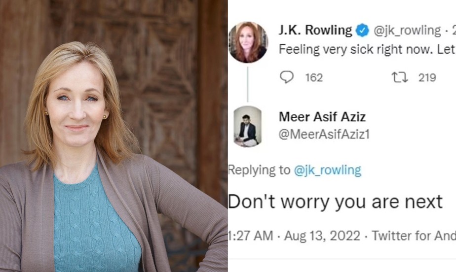 J.K. Rowling é ameaçada de morte no Twitter