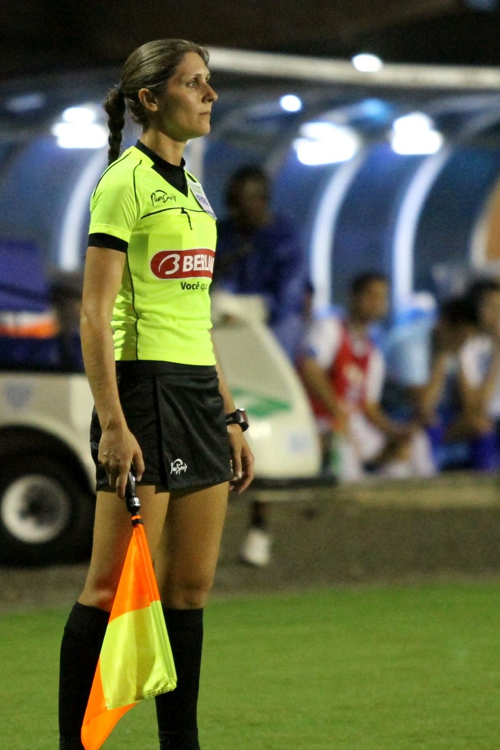 Neuza Back, assistente brasileira selecionada para o próximo Mundial de Clubes — Foto: Jamira Furlani/Avaí FC