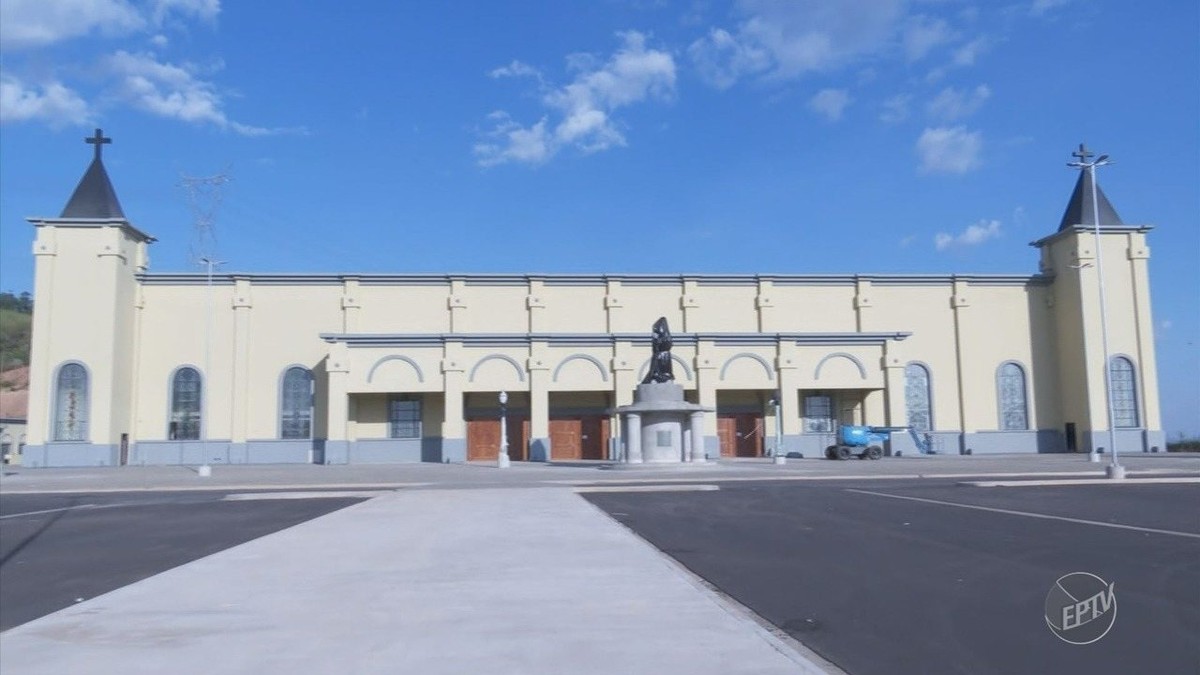 Cássia prepara inauguração do maior Santuário de Santa Rita do mundo para o próximo mês | Sul de Minas | G1
