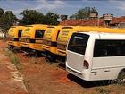 Ônibus escolares comprados pelo governo de Goiás não são utilizados