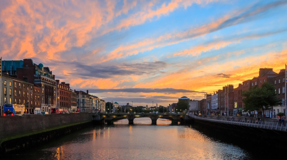 Dublin, na Irlanda. Escola oferece bolsas para estudar inglês na cidade (Foto: Flickr)