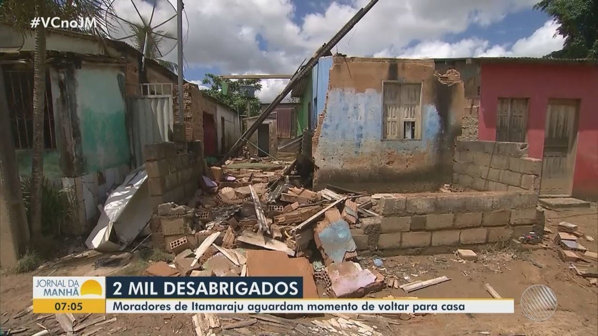 Duas Semanas Após Início Das Chuvas Mais De Duas Mil Pessoas Seguem Desabrigadas Em Itamaraju 