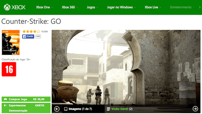 Counter-Strike: GO: versão de Xbox 360 aparecerá automaticamente na biblioteca de jogos do One (Foto: 