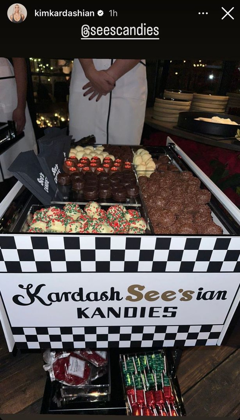 O Natal da família Kardashian — Foto: Reprodução/Instagram