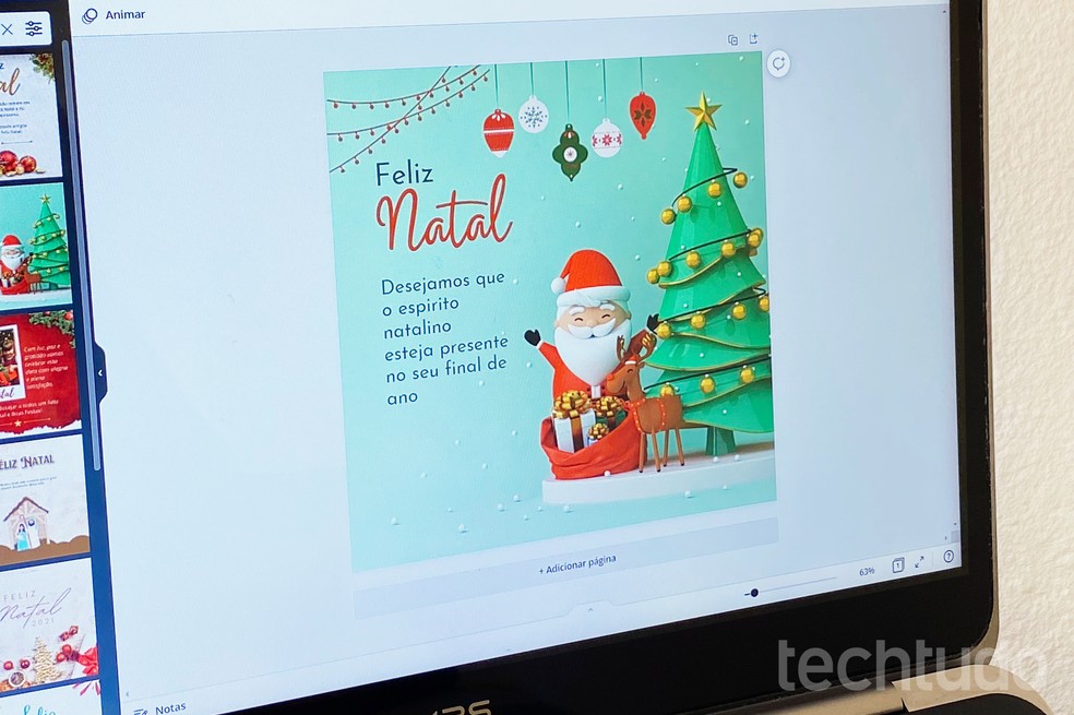 Como criar cartão de Natal personalizado grátis com o Canva | Produtividade  | TechTudo