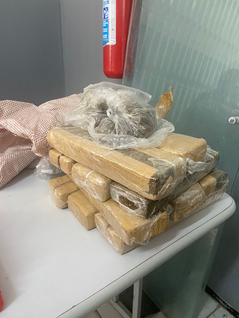 Droga encontrada em São Luís, durante operação da Polícia Civil — Foto: Divulgação/Polícia Civil