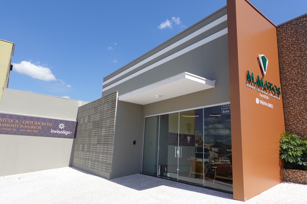 Fachada da Cl&iacute;nica M. Matos Odontologia Premium &mdash; Foto: Arquivo pessoal