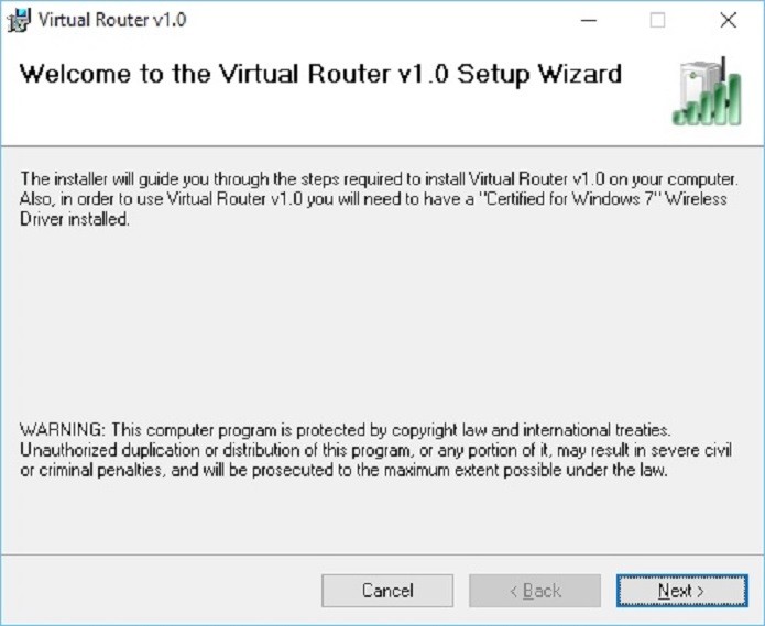 Instalando o Virtual Router Manager (Foto: Felipe Alencar/TechTudo)